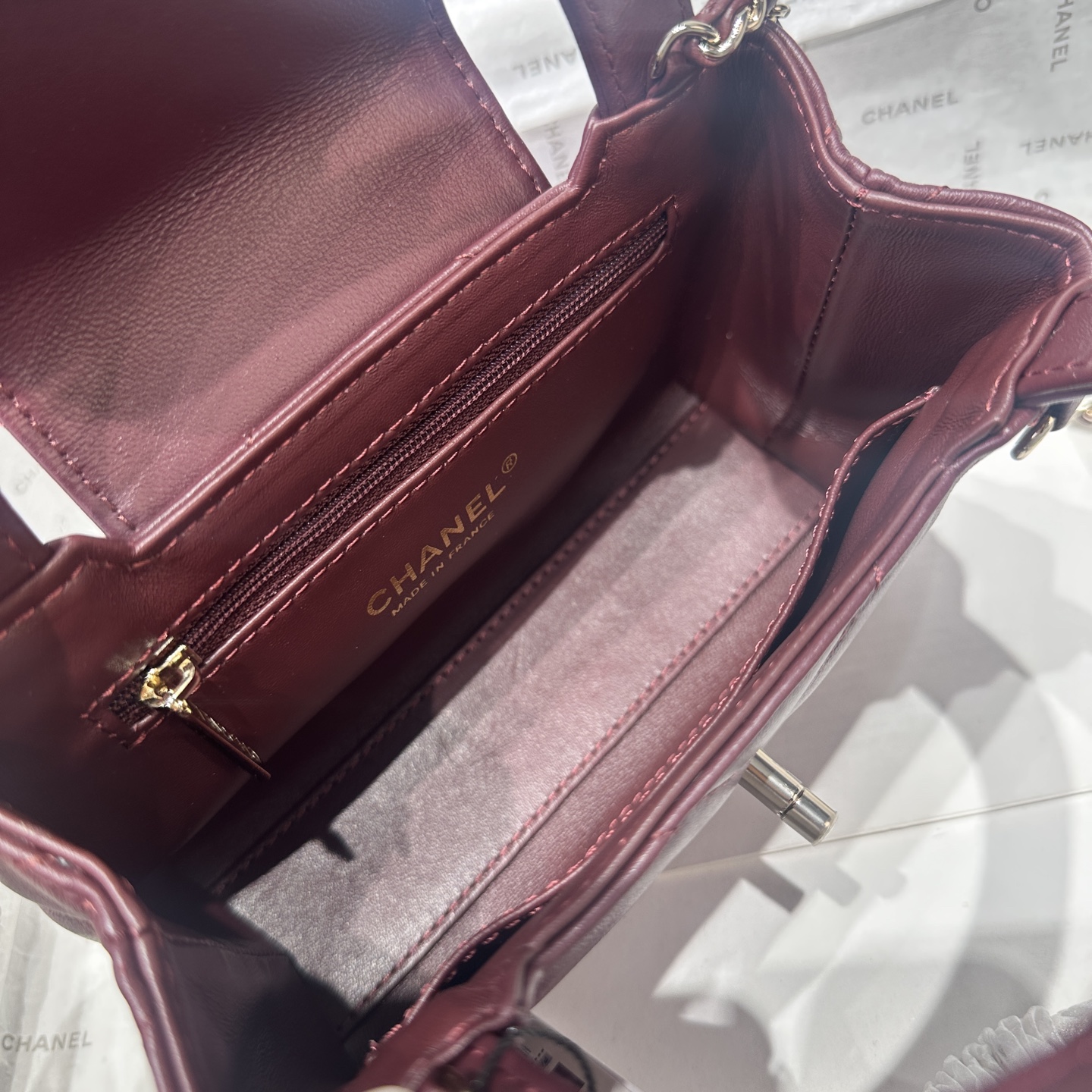 Chanel Kelly sac Barolo — réplique – Image 3