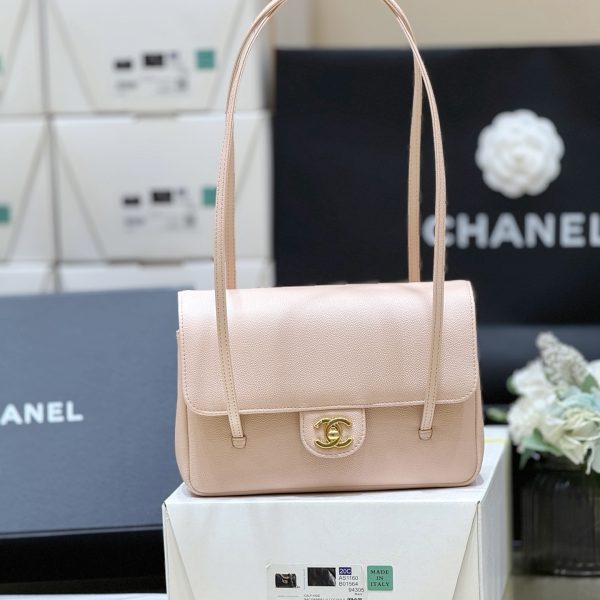 Chanel Preppy Coco 26 sac Pale rose — réplique