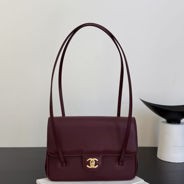 Chanel Preppy Coco 26 sac Barolo — réplique