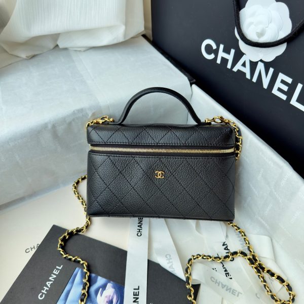 Chanel 26S Vanity avec Chain noir — réplique