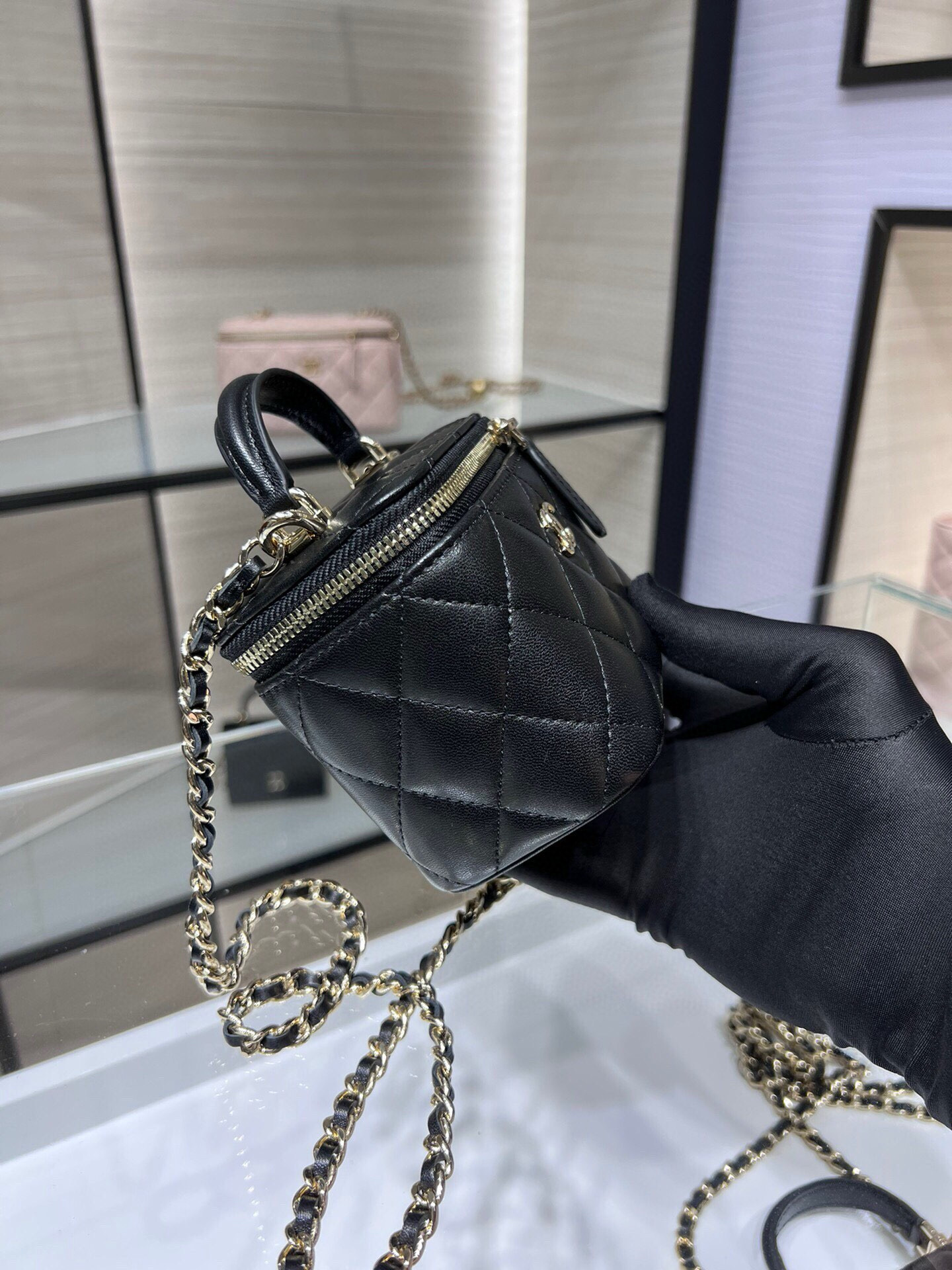 Chanel Mini Vanity noir — réplique – Image 6