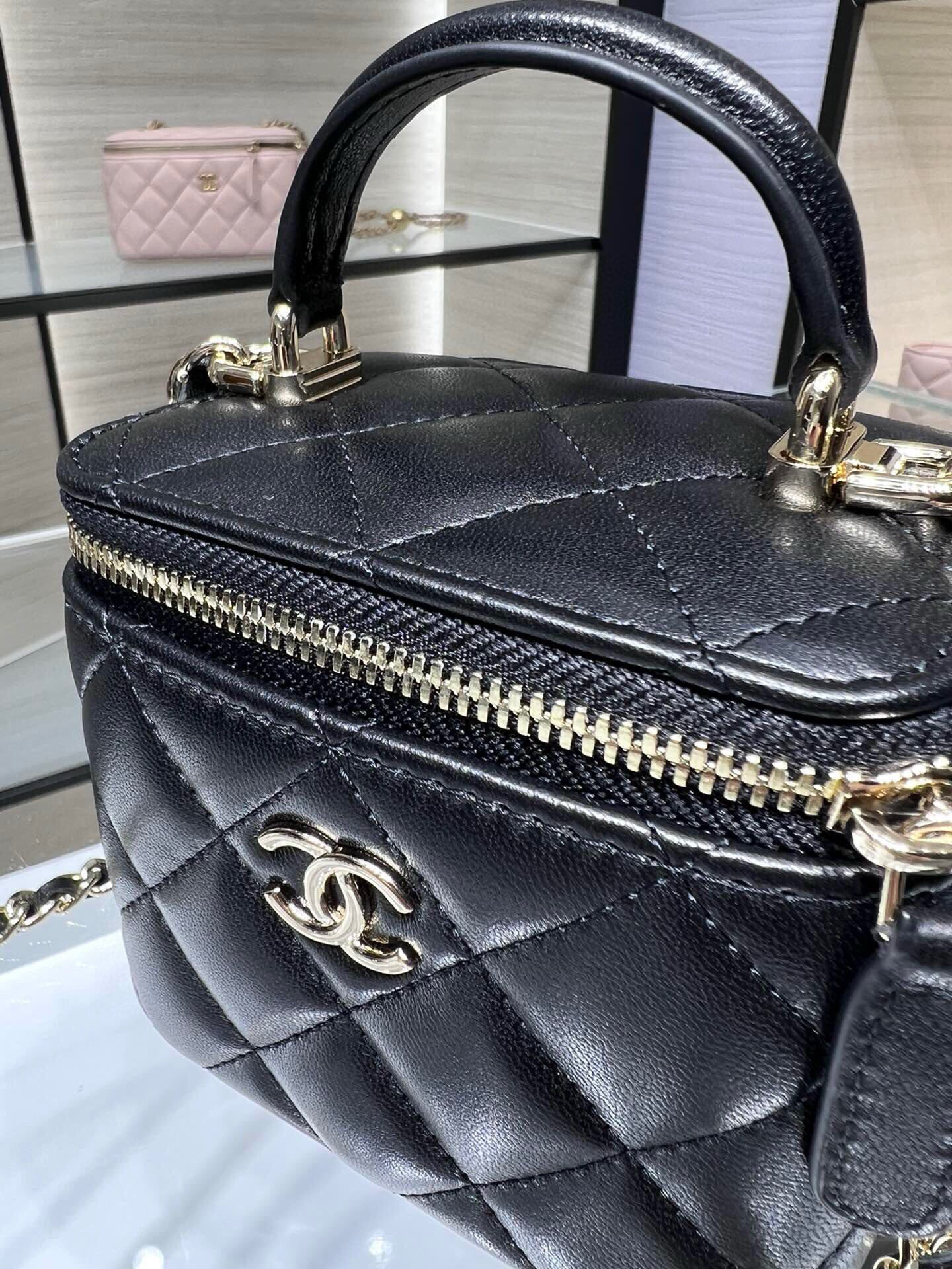 Chanel Mini Vanity noir — réplique – Image 7
