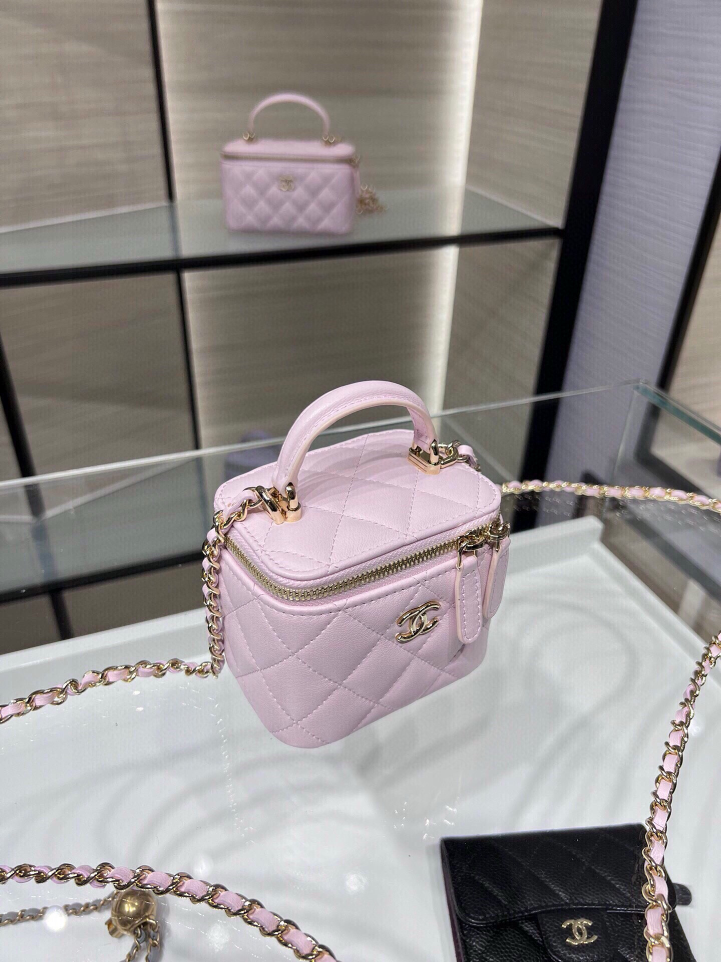 Chanel Mini Vanity Rose — réplique