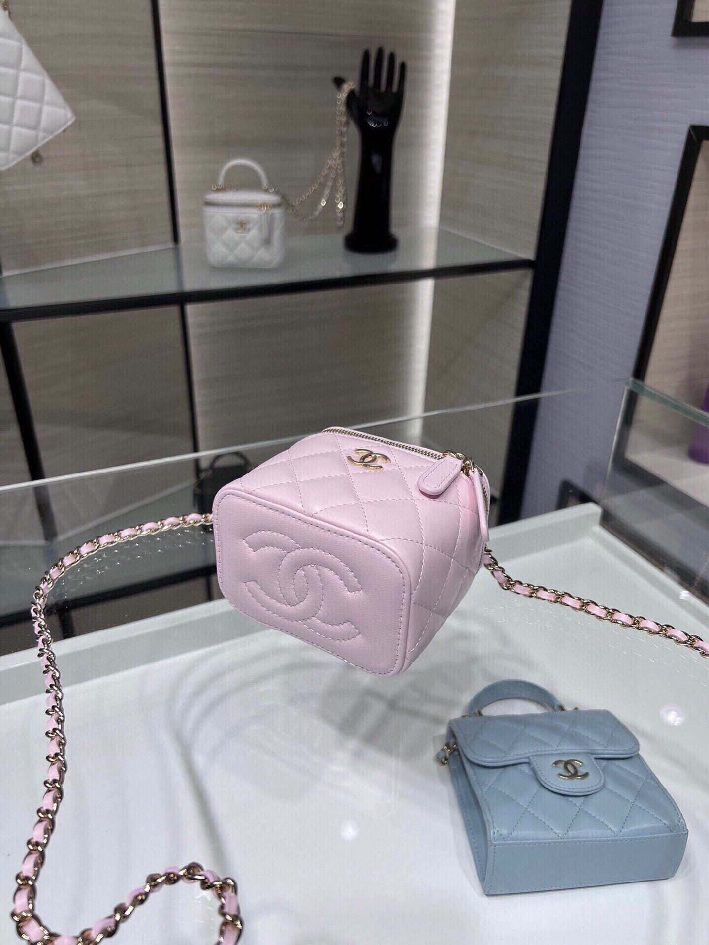 Chanel Mini Vanity Rose — réplique – Image 2