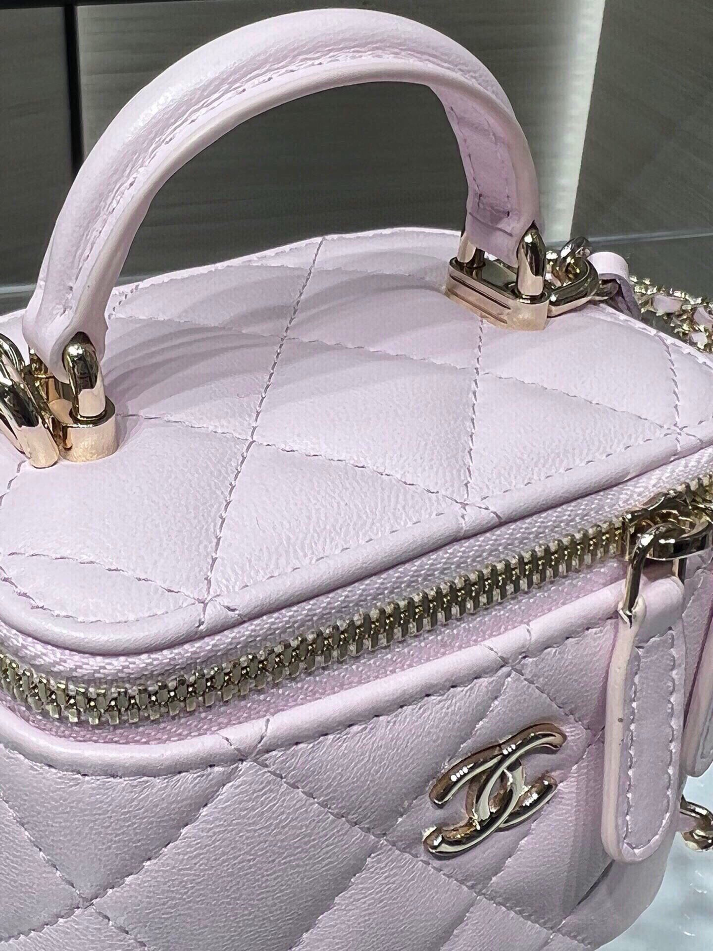 Chanel Mini Vanity Rose — réplique – Image 7