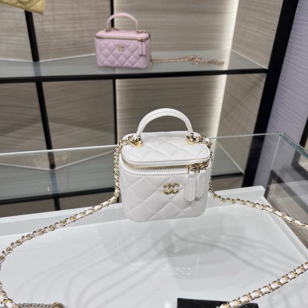 Chanel Mini Vanity blanc — réplique