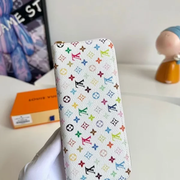 Portefeuille Louis Vuitton x Takashi Murakami Zippy — réplique
