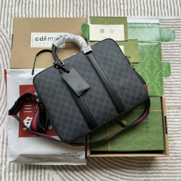 Gucci GG noir porte-documents — réplique