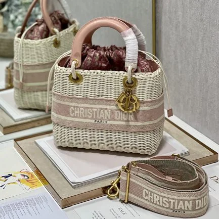 Sac Dior Lady osier (haut-end finition) — réplique