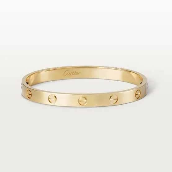 Bracelet Cartier Love doré taille 16 — réplique