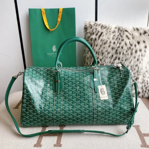 Sac Goyard week-end coloris vert — réplique