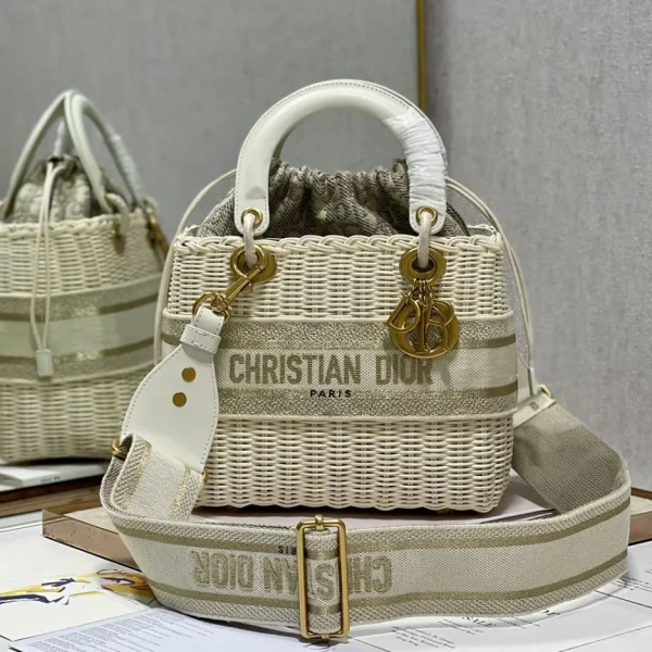 Sac Dior Lady osier — réplique
