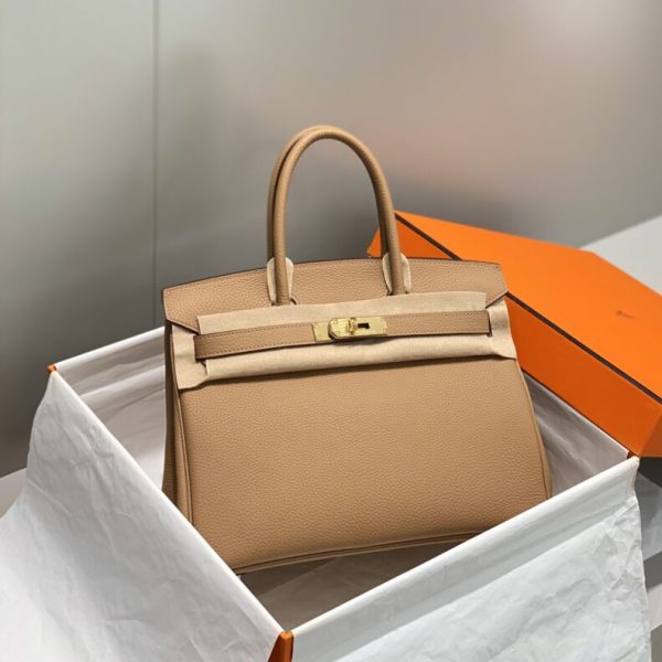 Hermès Birkin Milk Tea — réplique