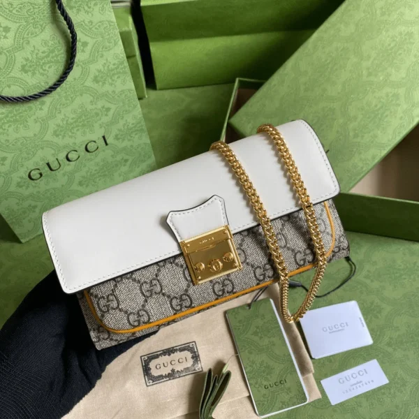 Pochette Gucci bandoulière avec Monogram motif 19 × 10 cm – pour femme — réplique