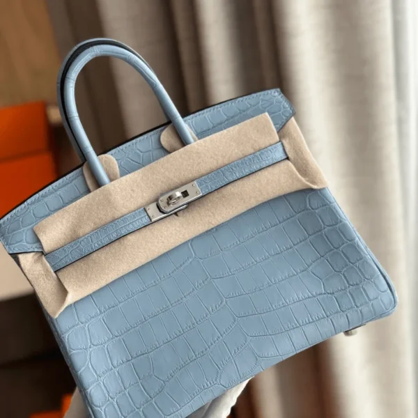 Sac à main HN main coutures importé cuir 25 cm — réplique