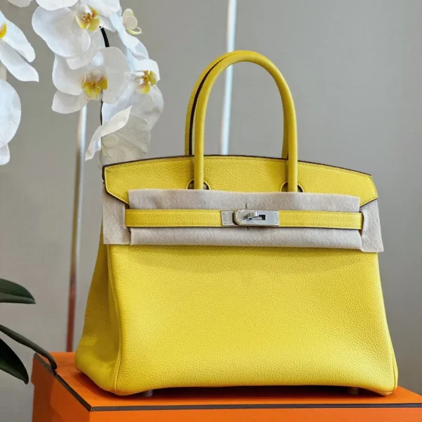 Modèle HN 30 ambre coloris jaune finitions palladiées — réplique