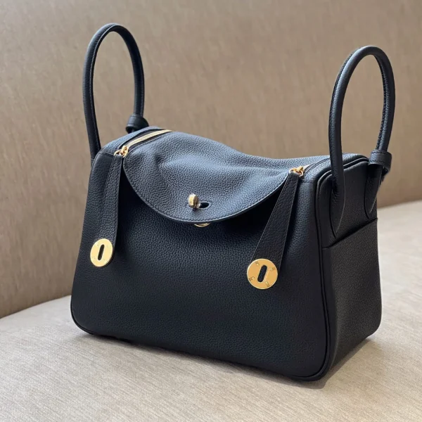 Modèle HN Lindy 26 coloris noir finitions dorées — réplique