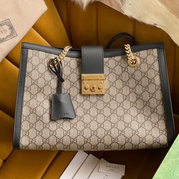 Sac à main Gucci Padlock avec logo motif 35 × 23 × 14 cm — réplique
