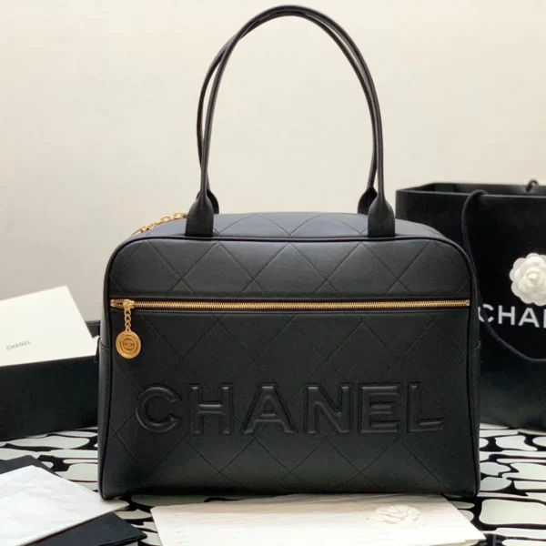 Cabas Chanel Braille motif 30 × 45 × 15 cm – pour femme — réplique