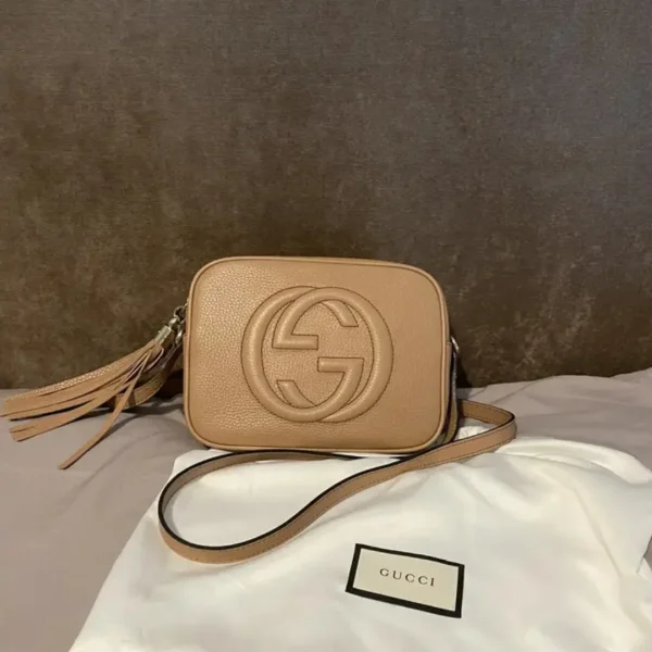 Sac bandoulière Gucci Soho cuir — réplique