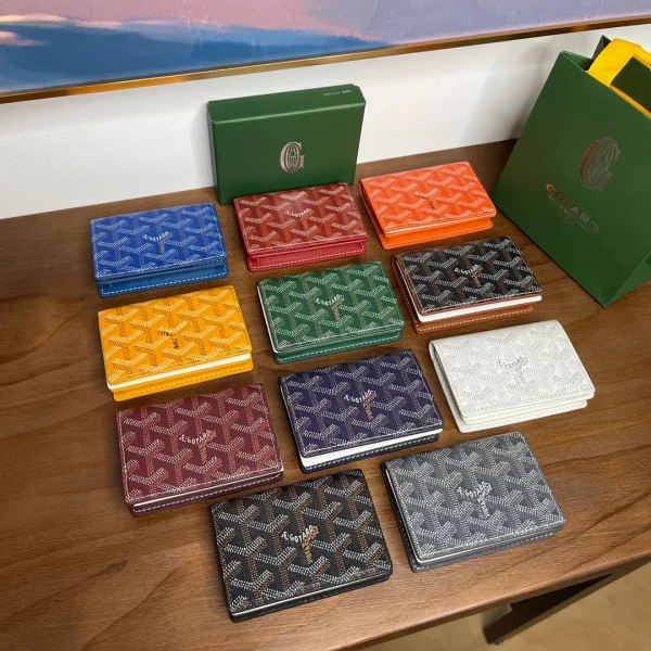 Portefeuille Goyard – Multi coloris — réplique