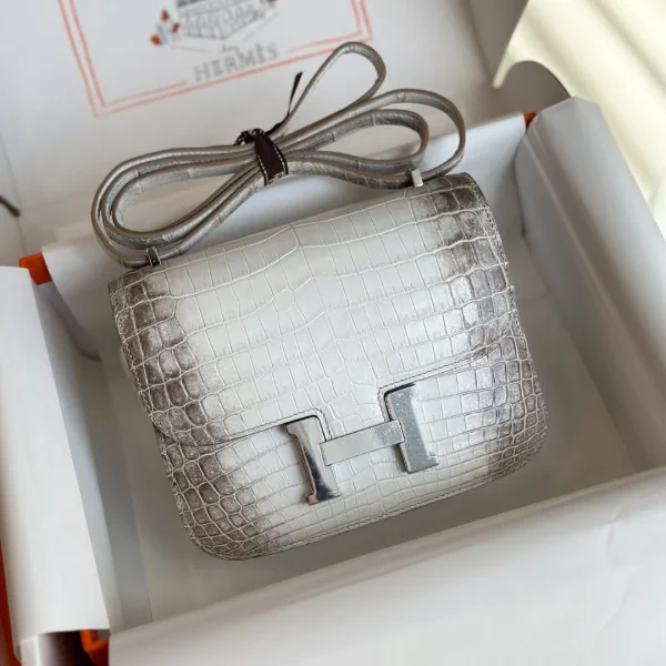 Modèle HN 19 Himalaya effet crocodile finitions palladiées — réplique