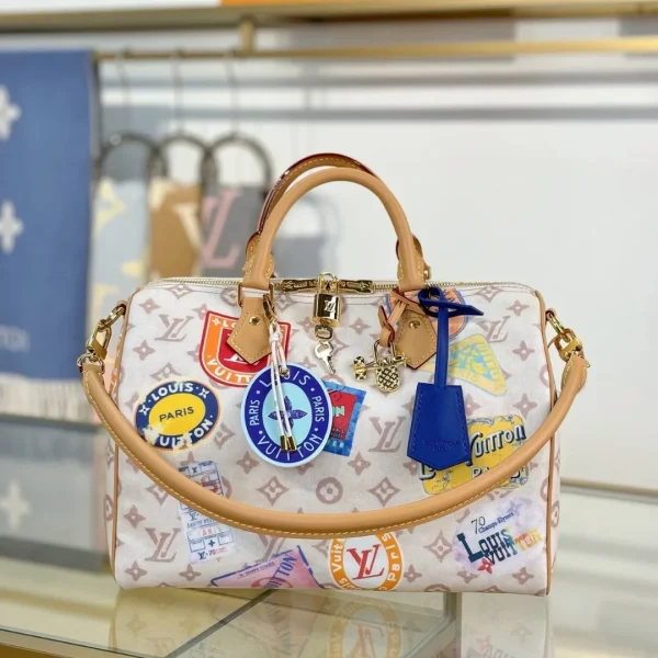 Modèle Louis Vuitton Monogram Flight Mode Speedy souple 30 — réplique