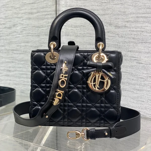Sac Dior petit format Lady My ABCDior en coloris noir — réplique