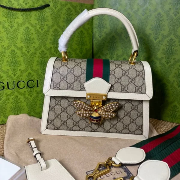 Sac Gucci Queen Margarnet coloris blanc — réplique