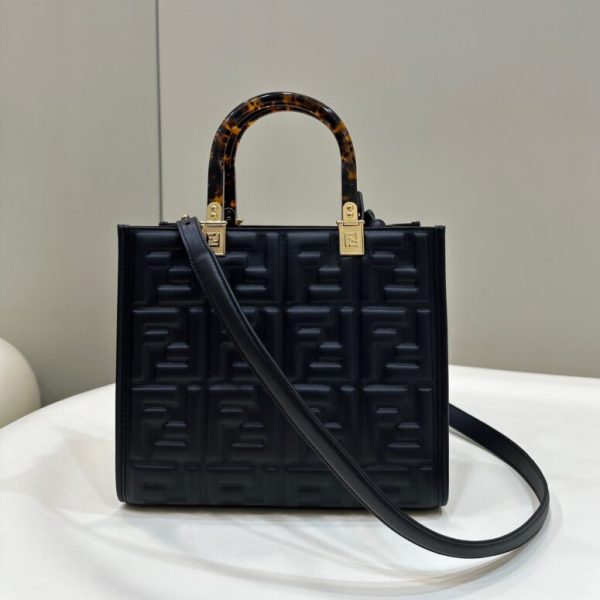 Fendi petit format cabas noir — réplique