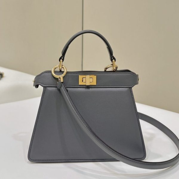 Fendi Peekaboo Mini gris — réplique