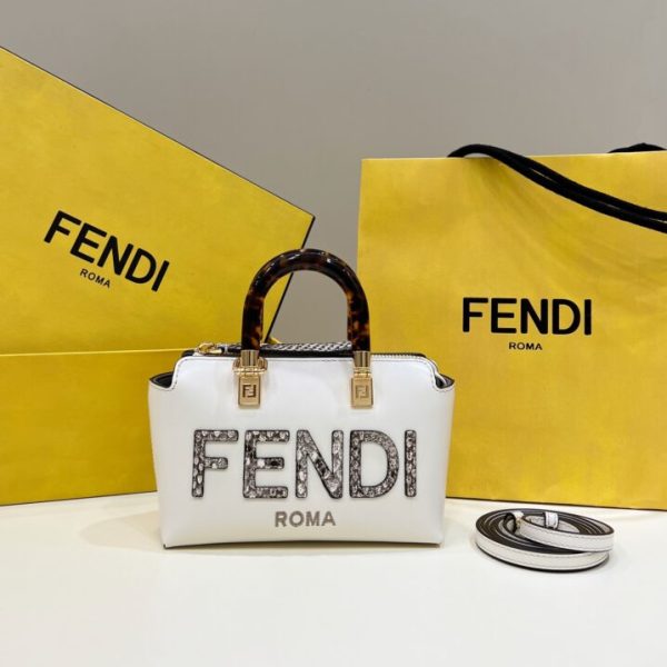Fendi By The Way Boston blanc — réplique