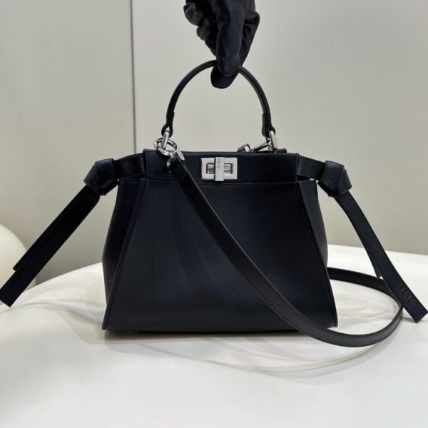 Fendi Peekaboo petit format noir — réplique