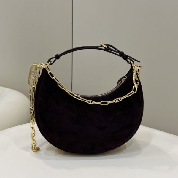 Fendi Fendigraphy grand format noir Velvet — réplique