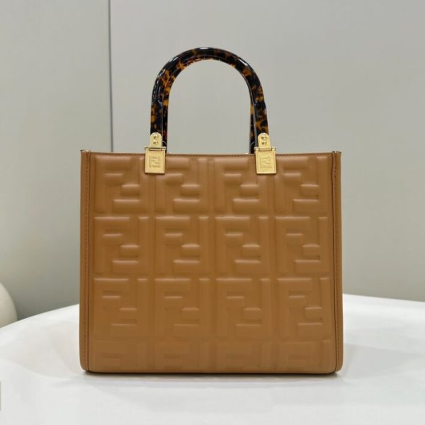 Fendi petit format cabas marron — réplique