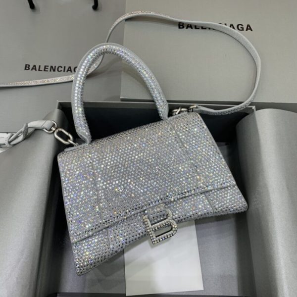 Balenciaga Diamond argenté — réplique