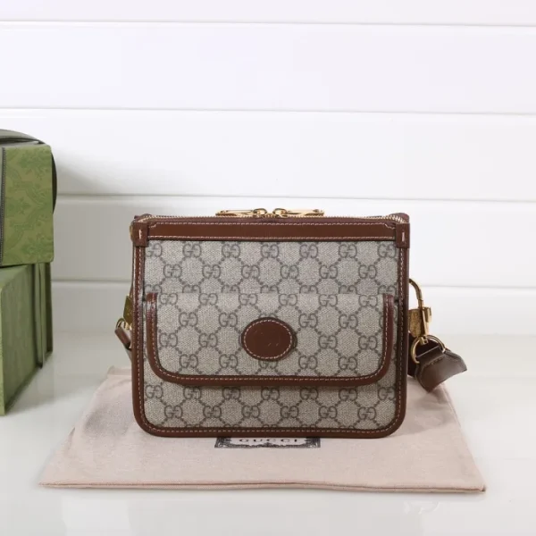 GUCCI besace sac avec INTERLOCKING — réplique