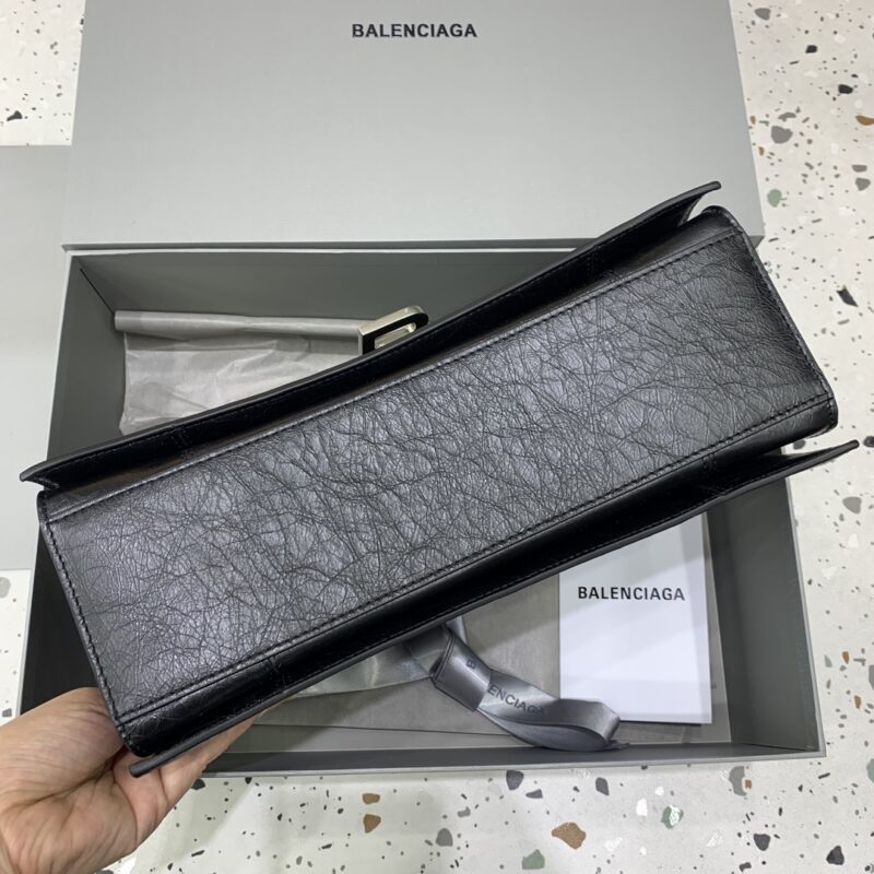 Balenciaga Crush grand format noir argenté — réplique – Image 6