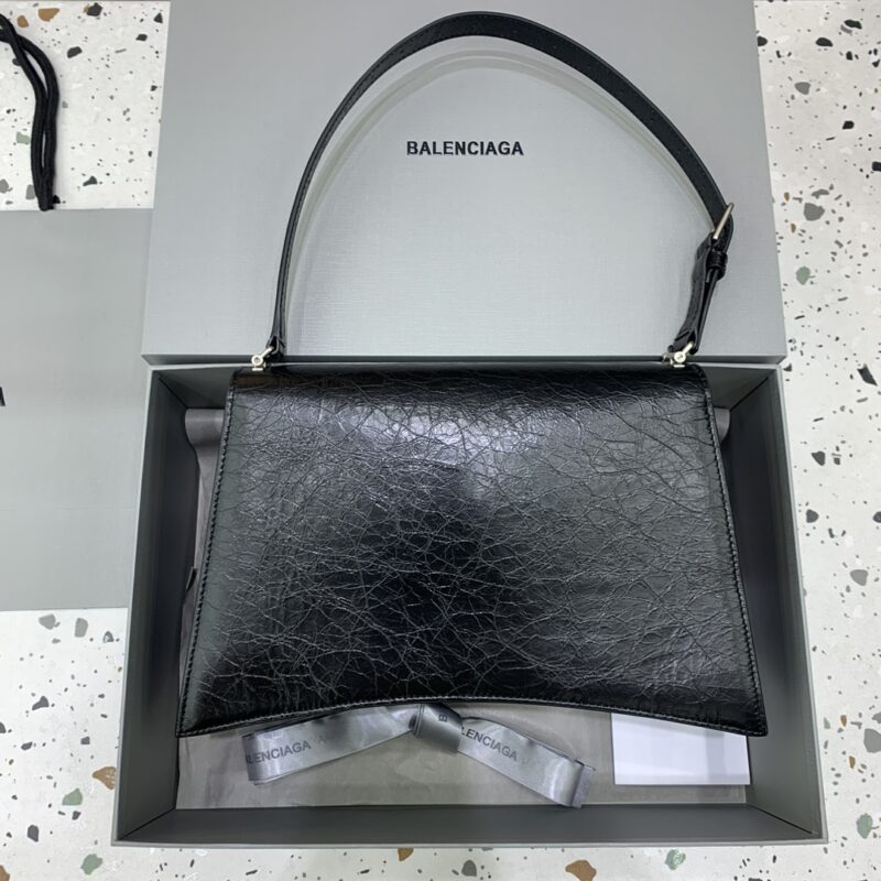 Balenciaga Crush grand format noir argenté — réplique – Image 8