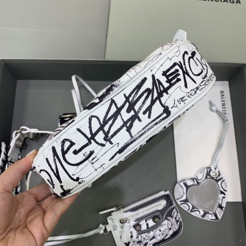Balenciaga Le Cagole Graffiti blanc — réplique – Image 2