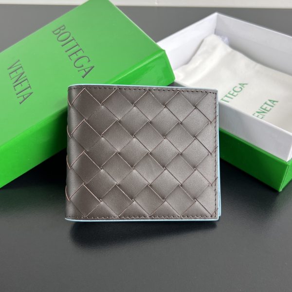 Bottega Veneta 2 Fold portefeuille — réplique