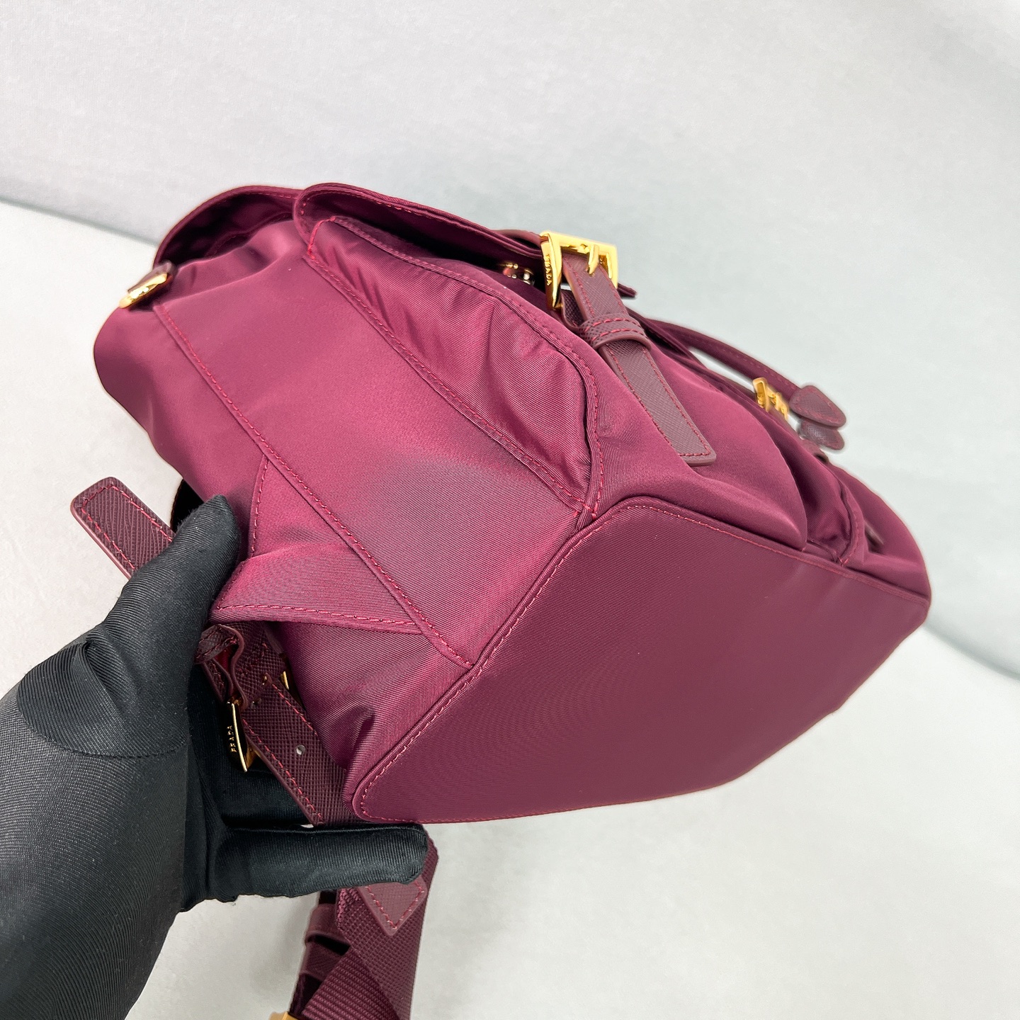 Prada petit format 1978 Re-Nylon sac à dos — réplique – Image 3