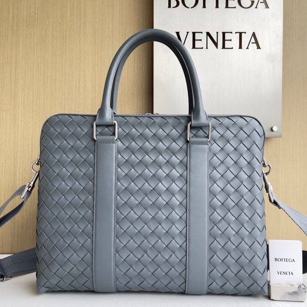 Bottega Veneta Slim Intrecciato porte-documents — réplique