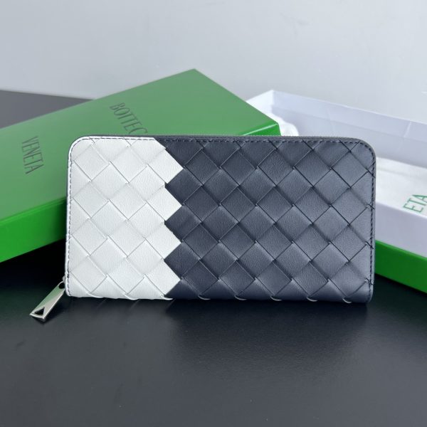 Bottega Veneta Cassette Zip portefeuille — réplique
