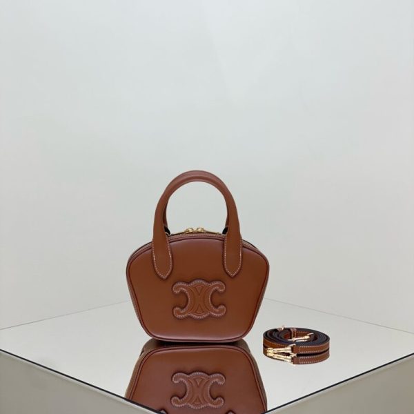 Celine Bowling sac marron — réplique