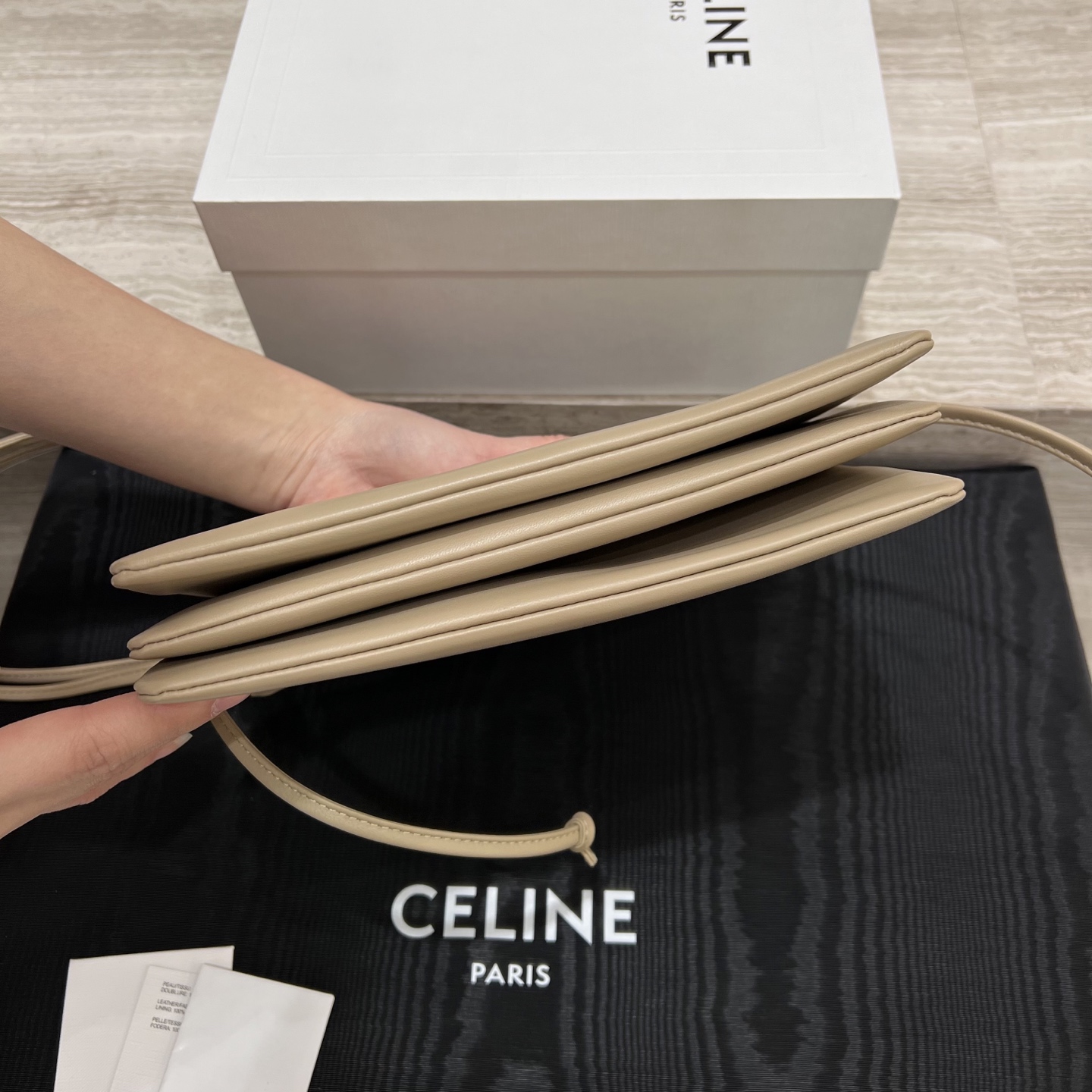 Celine Trio Flap sac — réplique – Image 3