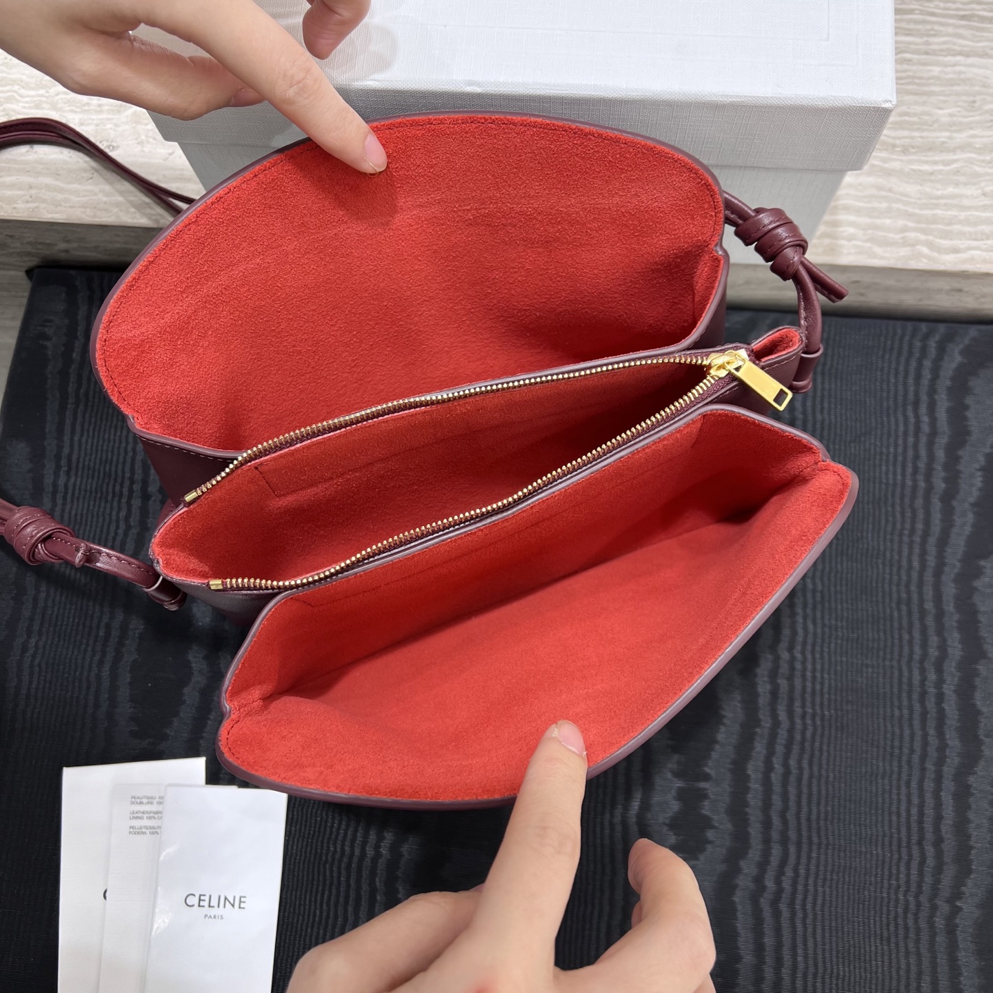 Celine Trio Flap sac — réplique – Image 4