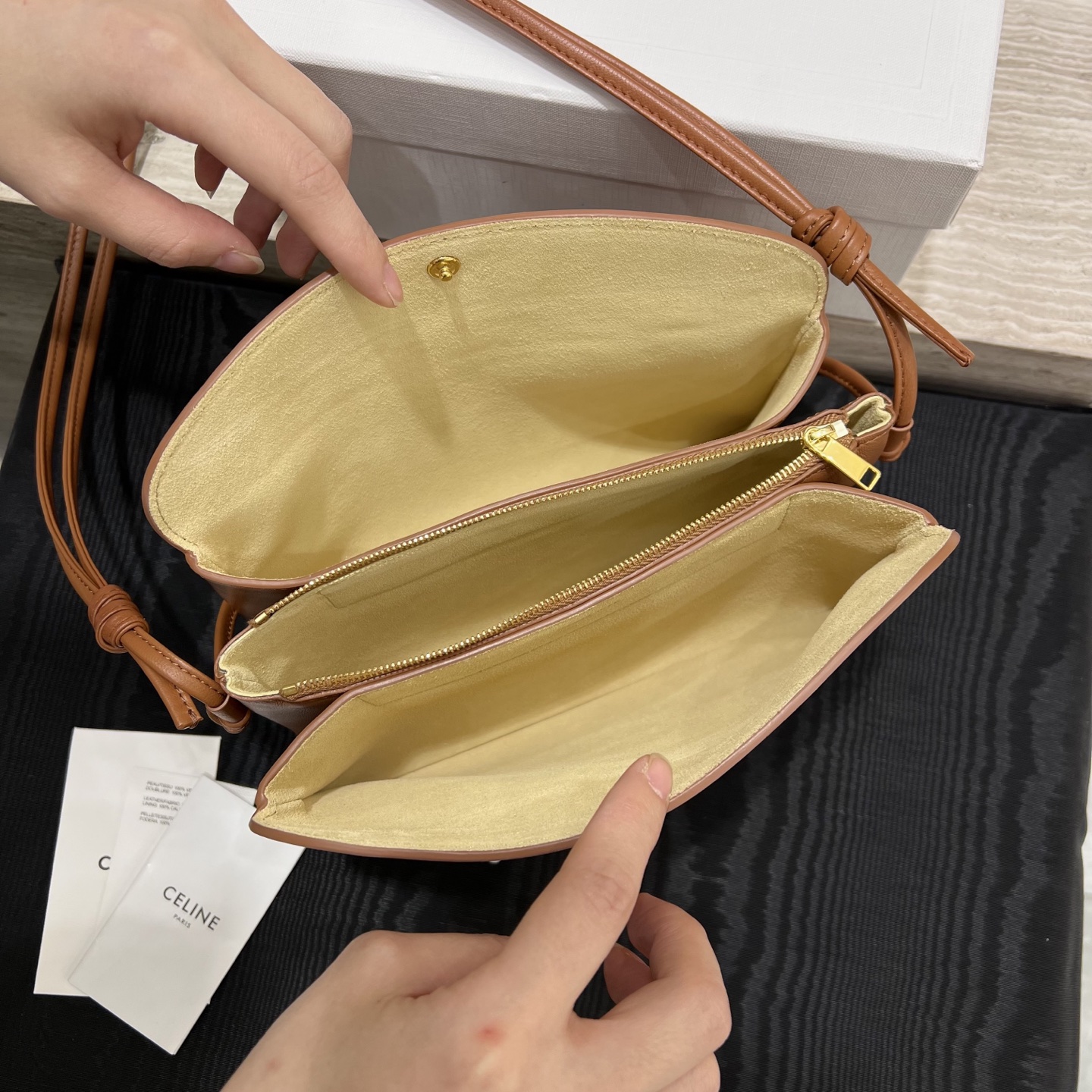 Celine Trio Flap sac — réplique – Image 5