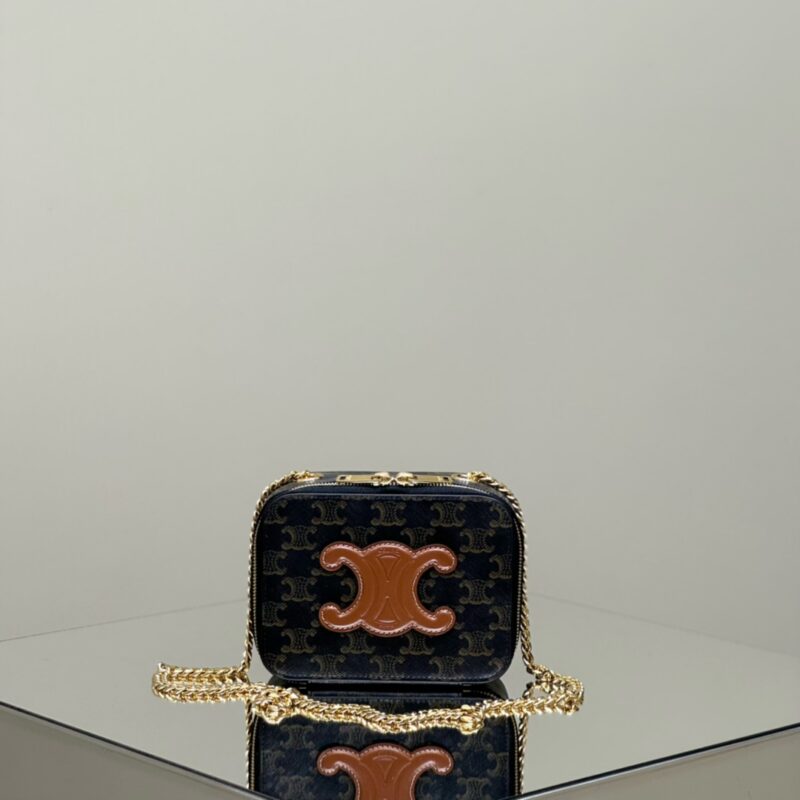 Celine Triomphe Box On Chain — réplique