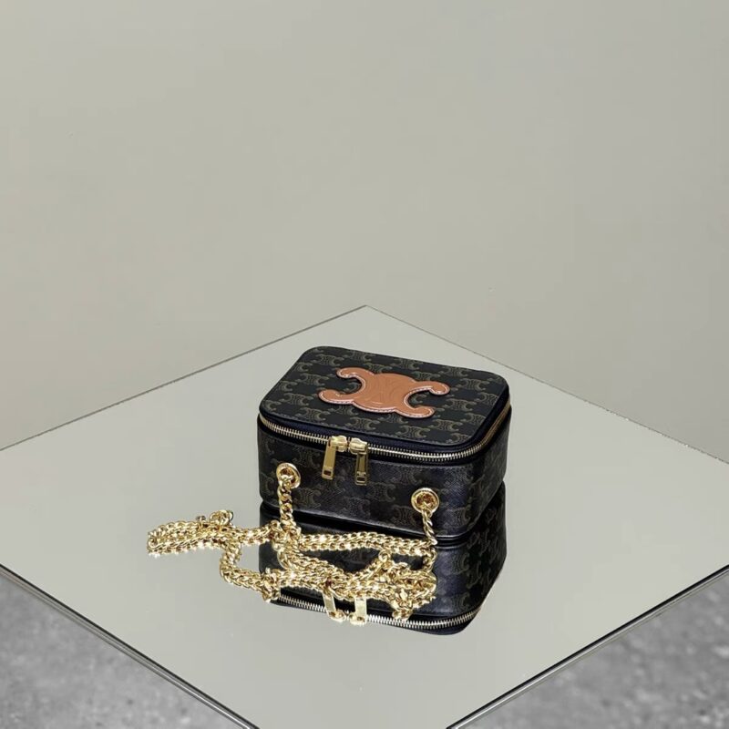 Celine Triomphe Box On Chain — réplique – Image 6